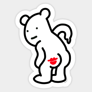 Lips on Butt - Jokobo Sticker